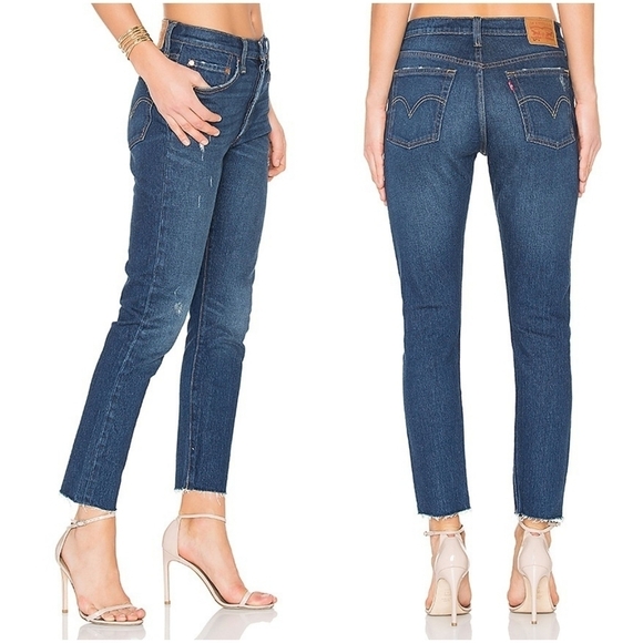 Levi's 501 Skinny in Song For Forever size 26 NWT - Picture 4 of 11